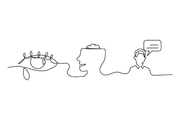 Continuous Line Design of See: A Designer’s Review for Branding & Graphics Use