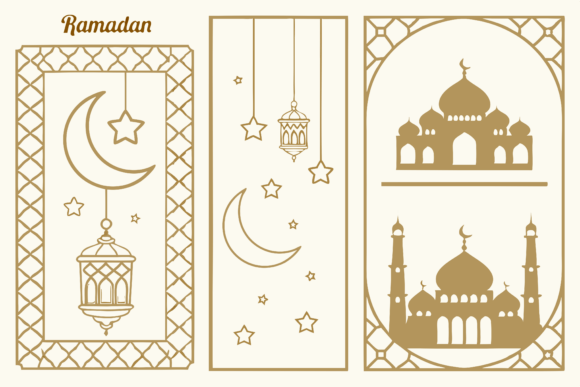 Elegant Ramadan Design with Mosque Graphics for Etsy & Creative Sellers