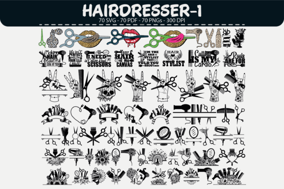 Hairdresser Vector Clipart – 70 Designs Review