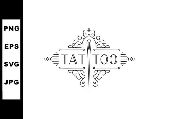 Tattoo Needle with Ornamental Frame Vect: A Designer’s Review for Branding & Marketing Use